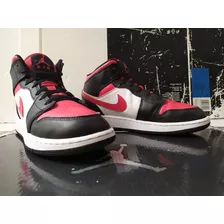 Jordan 1 Mid Bred Toe (23cm) Chicago Infrared Playoffs Og 