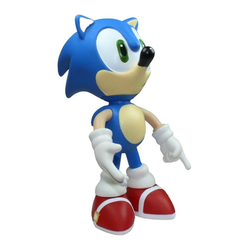 Boneco Sonic Articulado Grande Original Brinquedo