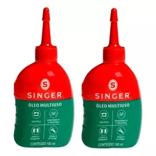 Kit 2 Oleo Multiuso Singer Maquina Costura Dobradiças 100ml