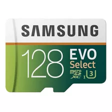 Memoria Samsung Evo Micro Sd 128gb Clase10 100mb/s