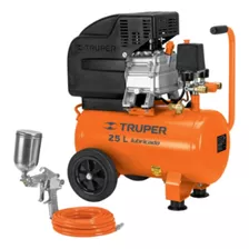 Truper Comp-kit25, Kit, Compresor 25 L, 3 Hp, Manguera De