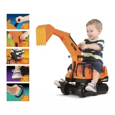 Escavadeira Trator Infantil Gigante Giant Escavator Roma