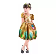 Vestido Maria Bonita Para Bebê Arraiá Festa Junina Completo