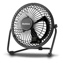 Ventilador De Escritorio Holmes Hnf04 Alta Velocidad Negro