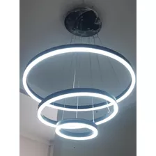 Lampara Led De Techo Colgante Moderna Circular