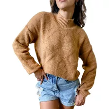 Suéter Blusa Moda Alto Relevo Outono/inverno Sku314