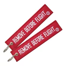 2 Llaveros Remove Before Flight ® Combo