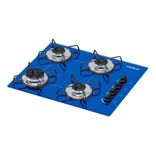 Cooktop 4 Bocas Chamalux Ultra Chama - Azul