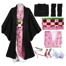 Disfraz De Anime Para Cosplay De Kamado Nezuko Kimono Fiesta 