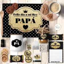 Dia Del Padre Kit Imprimible Desayuno Papá 24hs