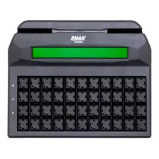 Teclado Pdv Smak 44 Teclas Com Display 2 Linhas Sko-44 Usb Cor De Teclado Preto Idioma Português Brasil