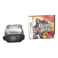 Pack Guitar Hero On Tour Guitar Grip+ Juego + Pick Stylus Ds