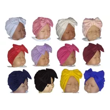 5 Piezas Gorros Para Bebé Turbantes Niña Headwraps, Moño