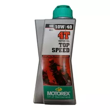 Aceite Motorex 10w40 Top Speed Full Sintético 