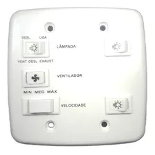 Controle Ventilador Teto 4x4 C/ Capacitor 110v 127v 3 Lamp