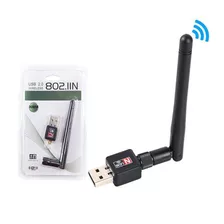 Adaptador Wifi Usb 5g Y 2.4g Con Antena Doble Banda 300mbps