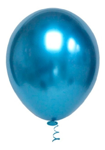Bexiga Balões Metalizado Platino Nº 5 Pol C/ 25un - Consulte