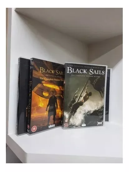 Box Seriado Black Sails 1ª À 4ª Temporada - 13 Dvds