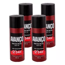 Desodorante Spray Avanço Original Men 24h 85ml (kit Com 4)