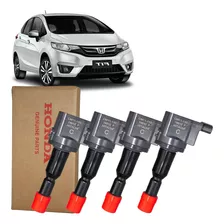 Kit 4 Bobina De Ignição Honda Fit 1.5 16v 05 A 08 Cm11-110