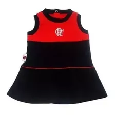 Vestidinho Infantil Do Flamengo Original Licenciado 