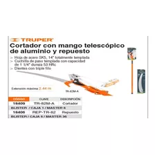 Tijera Para Ramas Altas M/telescopico De Aluminiotruper18409