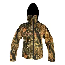 Campera Tactica Camuflada 3d Realtree Softshell