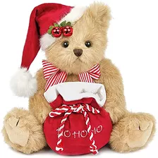 Bearington Jolly Jingles - Oso De Peluche Gorro De Papã...