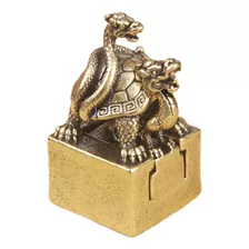 Xuanwu Estátua Selo Tartaruga Estatueta Ornamento De Mesa