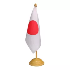 Bandeira Do Japão De Mesa - 30 Cm