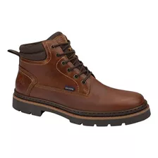 Botin Casual Tipo Leñador Agujeta Dockers 3141 Camel Hombre