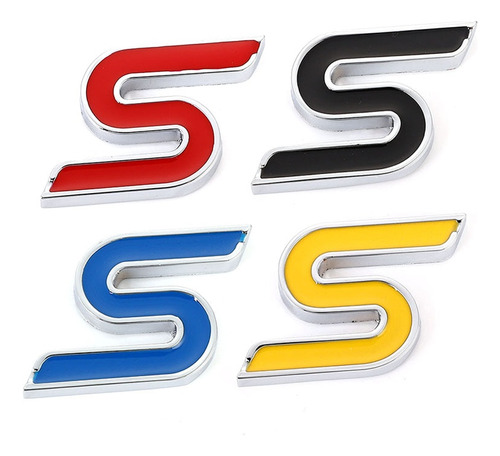 Foto de Logotipo S De Metal En 3d Para Compatible Con Ford Focus