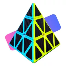 Cubo Magico Pyraminx Pirâmide Triângulo 3x3x3 Fiberzx Qiyi