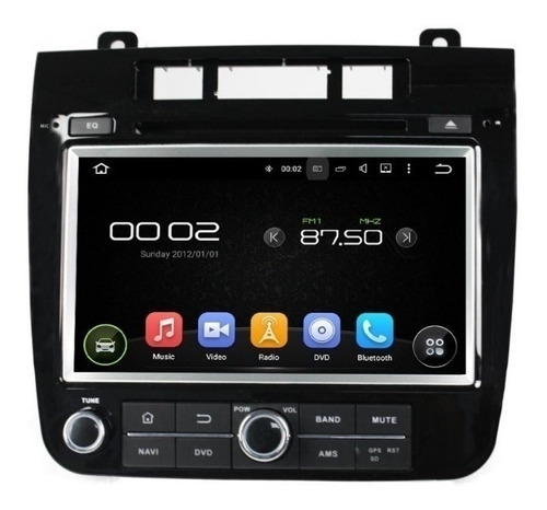 Touareg 2012-2018 Android Gps Vw Volkswagen Radio Estereo Foto 4