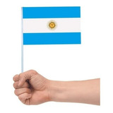 Banderas PlÃ¡sticas Argentina X 50u 15x25 CotillÃ³n