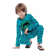 Lote 2 Pijamas Infantil Atacado Menino Longo Personage