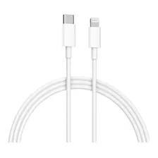 Cable Type-c A Lightning Xiaomi (1m) Color Blanco