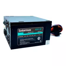 Fuente Solarmax 600w 24 Pines Kc-cda-600 Atx Pc Psu