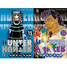 Kit Mangá Hunterxhunter Volume 15° E 16° Lacrado Jbc