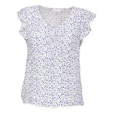 Blusa De Puntitos Para Mujer Zucca 8486