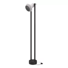 Lampara De Pie Aluminio Columna Pantalla Orientable