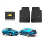 Par Emblemas Laterales Chevrolet Gm Cuadros Negros 3x3cm