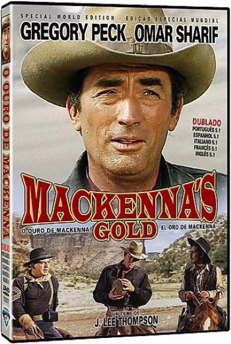 Dvd Filme - O Ouro De Mackenna / Dvd7237