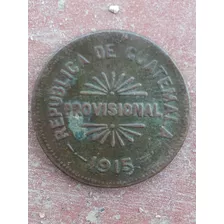 Modena De 25 Centavos De Guatemala 1915 