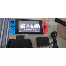 Nintendo Switch Hackeada 10 Juegos Con Dock 