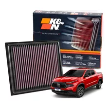 Filtro De Ar K&n Fiat Toro 2.0 16v Turbo Ranch 4wd 2023-2024