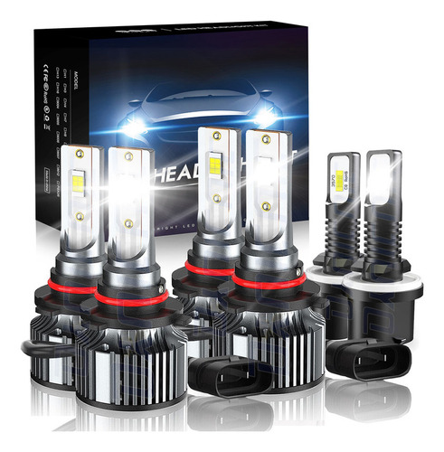 Kit De Focos Led 9005 9006 De Luz Alta/baja For Chevrolet Chevrolet Malibu