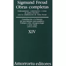 Livro Sigmund Freud Obras Completas Vol Xiv Traducción José