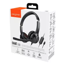 Audifono C/microf. Creative Chat Usb Usb-c 51ef0980aa000