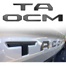 Emblema Letras Tacoma Toyota Cajuela Batea Auto Adherible